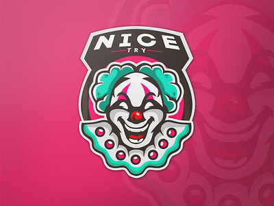 Mascot logo Clown