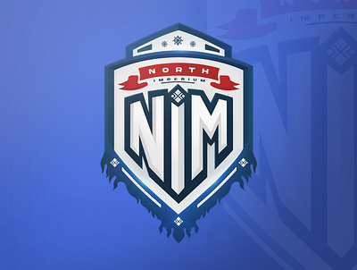 Logo North Imperium design illustration logo
