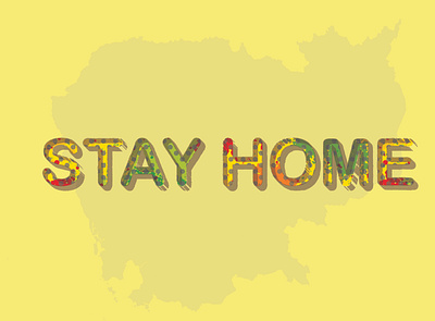 STAY HOME 2020 art design graphic design graphicdesign poster poster design stayhome