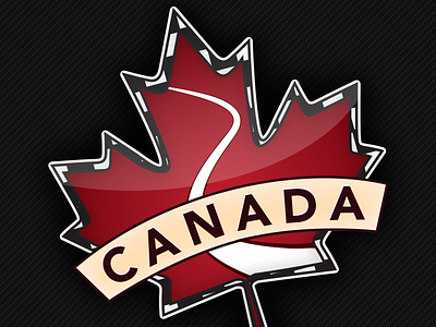 iRacing Canada Club Logo canada iracing leaf logo maple racing