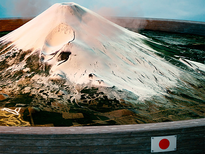 Fuji 3d art bonzai c4d cinema4d fuji japan miniature mountain mountainscape octane render