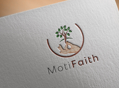 MotiFaith artist branding concept art creative creative poster design logo mockup vector