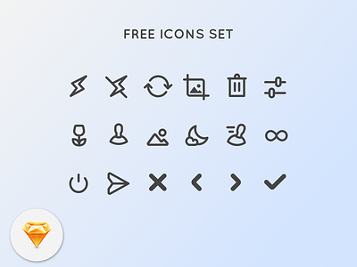 Free icons flash free minimal mode navigation outline icons photo