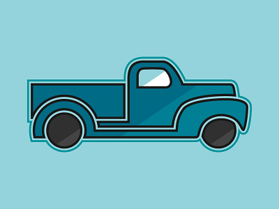 Vintage Truck Icon