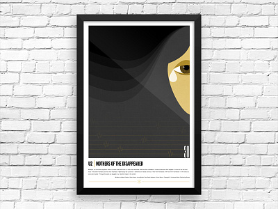 Mothers of the Disappeared • U230series band illustration music poster print song u2