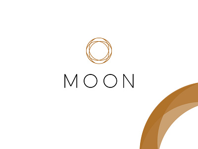 Moon Concept branding craftedbyclover eclipse logo moon