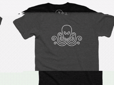 Octopus - LAST CHANCE cottonbureau design icon icons of deconstruction illustration octopus t shirt tee