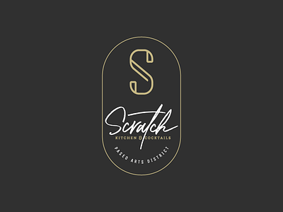 Scratch branding restaurant