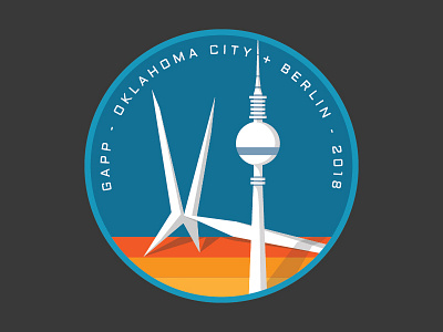 OKC + Berlin Badge