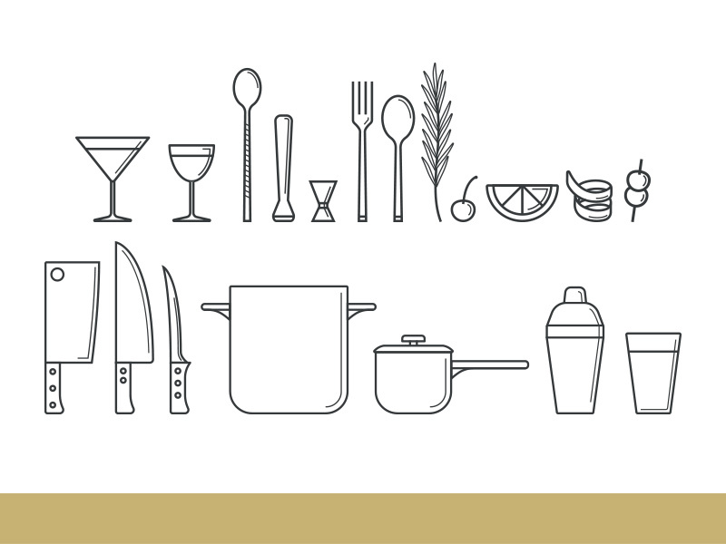 Scratch Icons logo branding restaurants icons