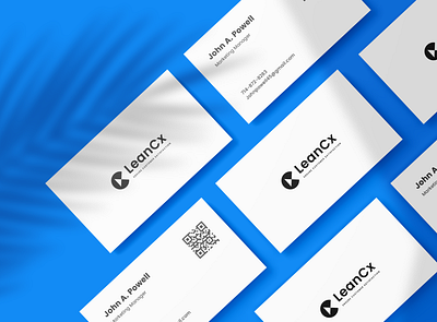 LeanCx - Brand Identity agency brand identity branding business card consultancy agency customer experience graphic design illustration logo logo design power point templates stationery word templates