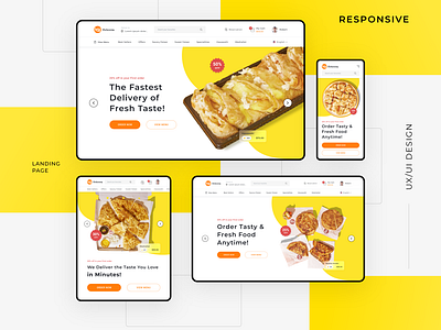 Online Restaurant - UI Design