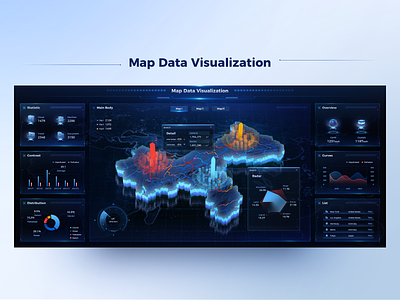 Map Data Visualization x FUI