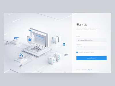 Data Demo Platform x Login Page