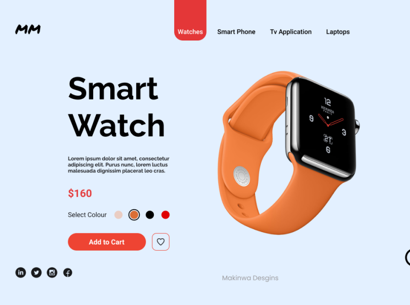 Smart Watch by Makinwa Michael on Dribbble