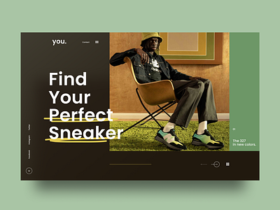 You - landing page