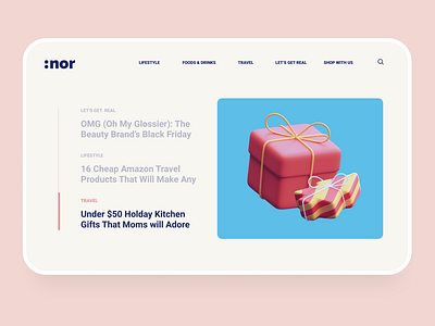 nor landing page