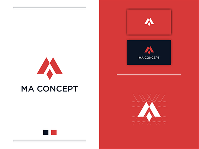 MA Concep Logo Designs branding clean design flat icon logo logooftheday logotype minimal modern simple vector