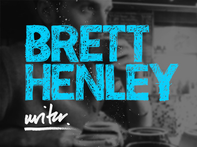 Brett Henley logo branding design hand lettering lettering logo logotype typography