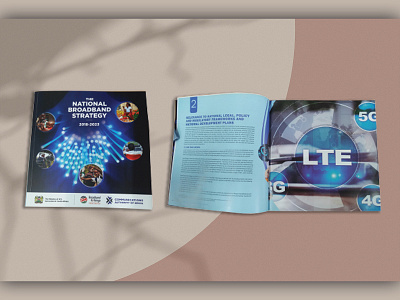 Publication / Editorial - Communications Authority Of Kenya adobe illustrator adobe indesign adobe photoshop graphic design