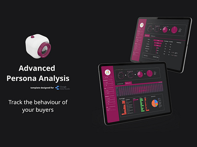 Persona Analysis Dashboard on Data Studio