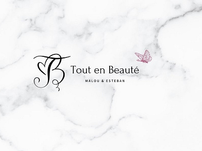 Institut de Beauté app branding design flat graphic design icon illustration logo typography ui vector