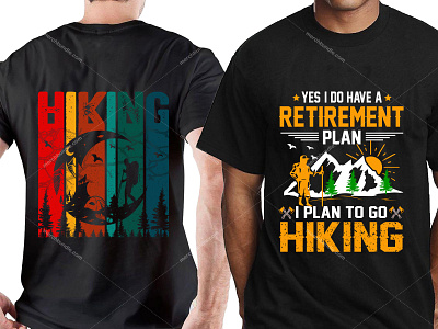 Hiking T-shirt Design hiking shirts hiking t shirts icon retro t shirt design t shirt design t shirt design ideas t shirt design maker t shirt design template t shirt printing teespring t shirt design typography typography t shirt typography t shirt designs ux vintage t shirt vintage t shirt design