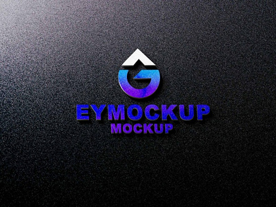 Cleanest 3D Logo Mockup