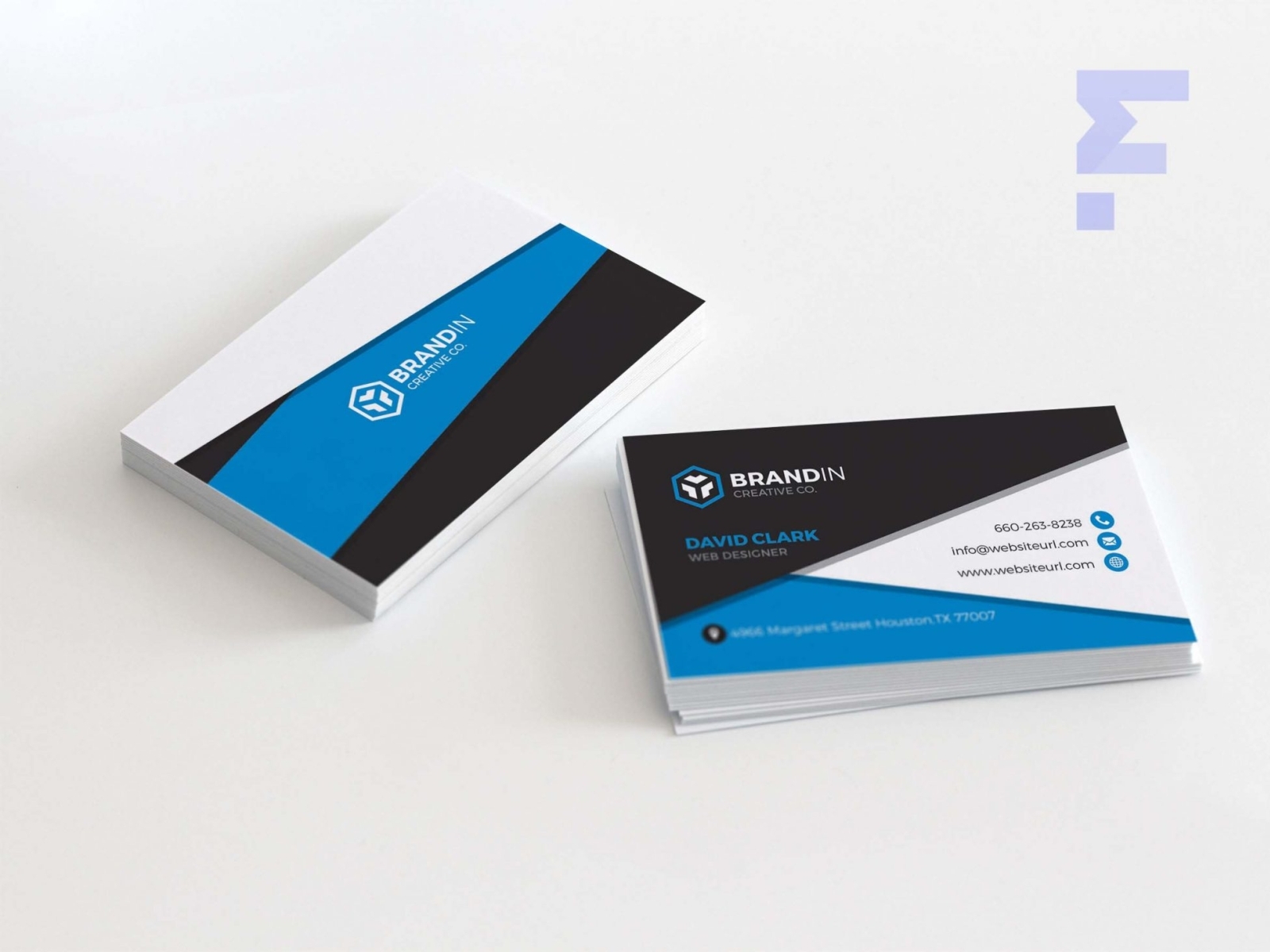 Free Creative Business Card Design by Srishty Dhawan on Dribbble