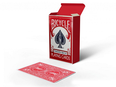 Bicycle Playing Card Box Mockup bicycle box card box cards design free free mockup illustration latest logo mockup play playing cards premium psd download psd mockup ui