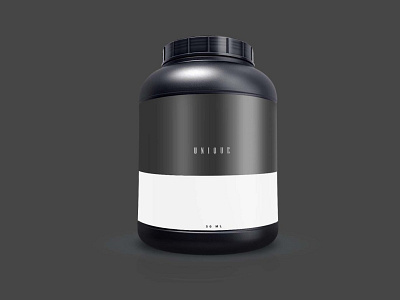 Free Protein Jar Bottle Mockup bottle design free free mockup jar latest mockup protein psd download psd mockup supplement