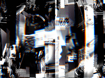 Glitch concept art art artwork collage concept design illustration ui