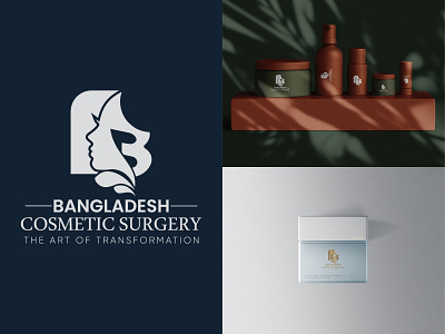 Bangladesh Cosmetic Surgery Logo design b logo beautylogo boho logo botiquelogo branding design faminelogo girl face logo glow logo graphic design illustration letterblogo logo logo design logo inspiration logoinspiration need logo designer needlogo typography vector