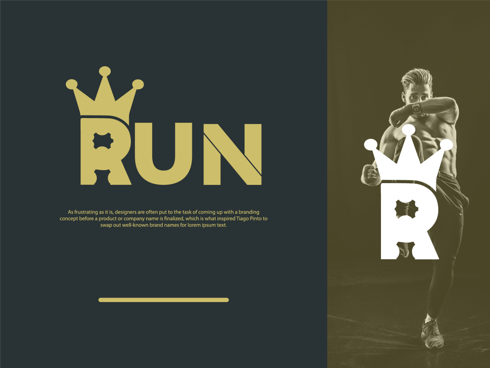 Run Logo Design by Masum Faruqi on Dribbble