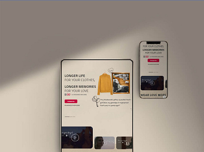 Wear Love More design development jordan uae ux web