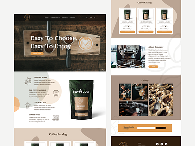 Landing Page / Coffee Shop