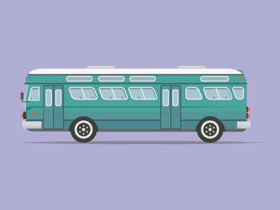 Greyhound Bus by Dillon Lawrence on Dribbble