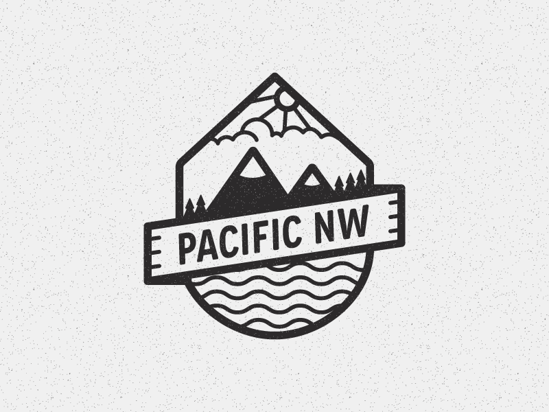 PNW Badge by Dillon Lawrence on Dribbble