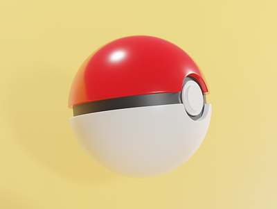 Pokeball. 3d art blender blender3d design illustration pikachu pokeball pokemon