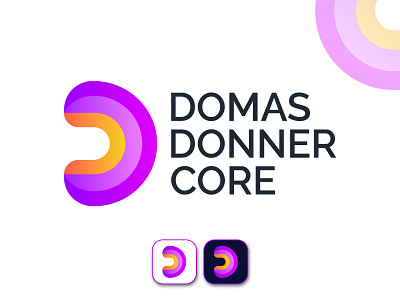 Modern Letter C Logo Design, Domax Donner Core Brand Logo