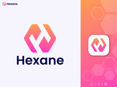 Hexane | H Letter | Modern Abstract Logo Mark