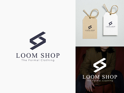 Loom Shop Clothing Brand Logo (Concept: Letter L+S) brand brand logo branding clothing clothing brand logo clothing line logo clothing logo clothing store logo e commerce graphicdesigner letter logo letter s logo logo design logo designer logos loom shop ls logo minimalist logo shop logo