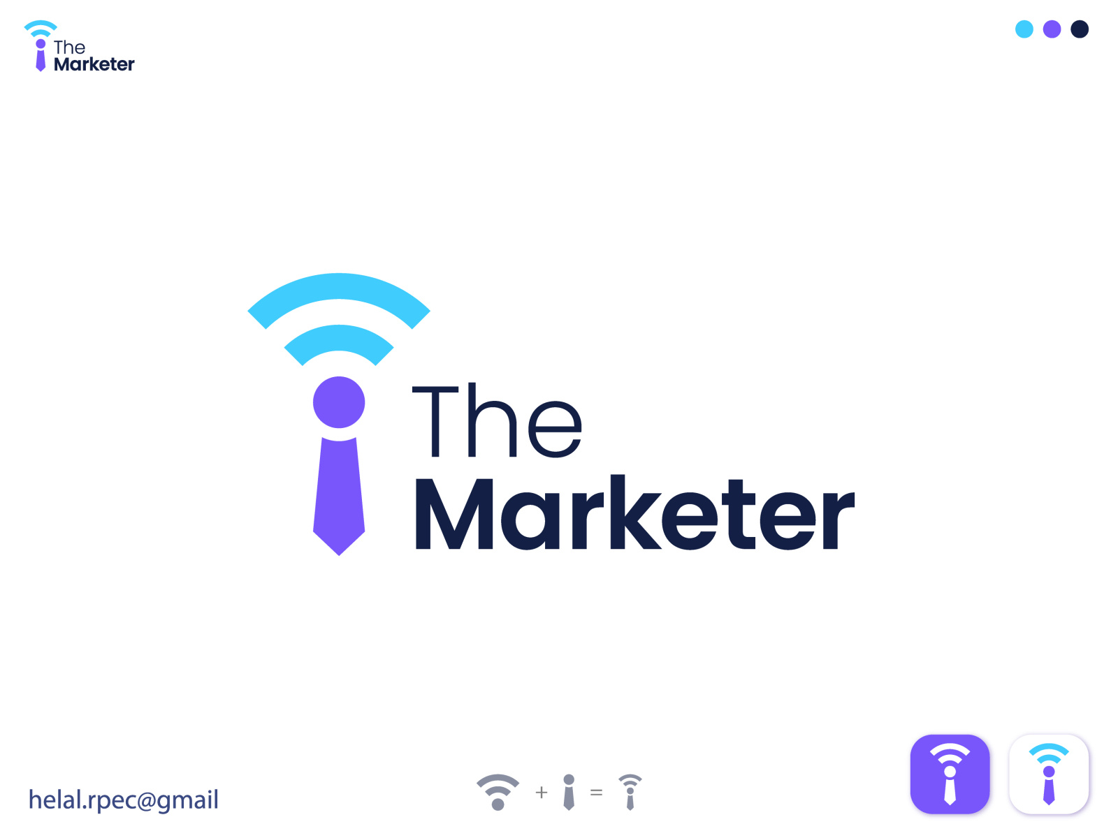 The Marketer Network Marketing Logo by Helal Logo Designer on Dribbble