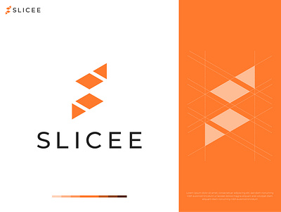 Slicee Logo Design | Letter S Logo abstract logo app icon brand identity branding business logo company logo geometric logo identity letter s logo logo logo design logo designer logos minimal minimal logo minimalist minimalist logo modern logo s logo slice logo