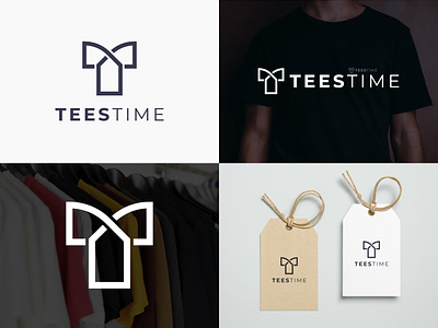Tees Time Logo | Clothing Brand Logo