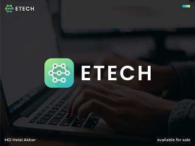 E Tech Logo Design / Technology Logo