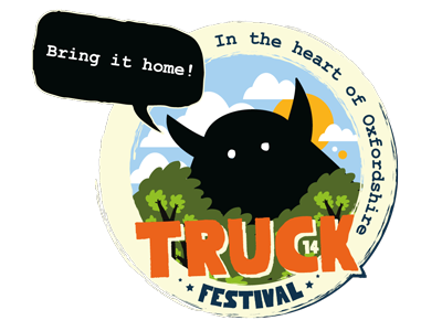 Truck Festival 14 Logo (2011) brand festival truck festival logo