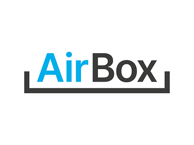 AirBox logo branding design graphic design logo vector