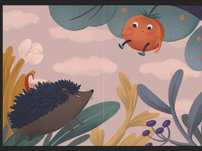 Fragments of illustration for children book