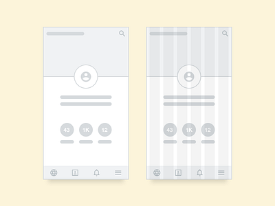 Wireframe (User Profile)